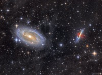 Bode's Galaxy, The Cigar Galaxy, and the IFN (Version 2)