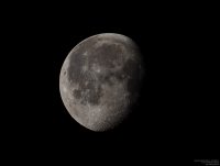 Waning Gibbous Moon - 07Feb2015